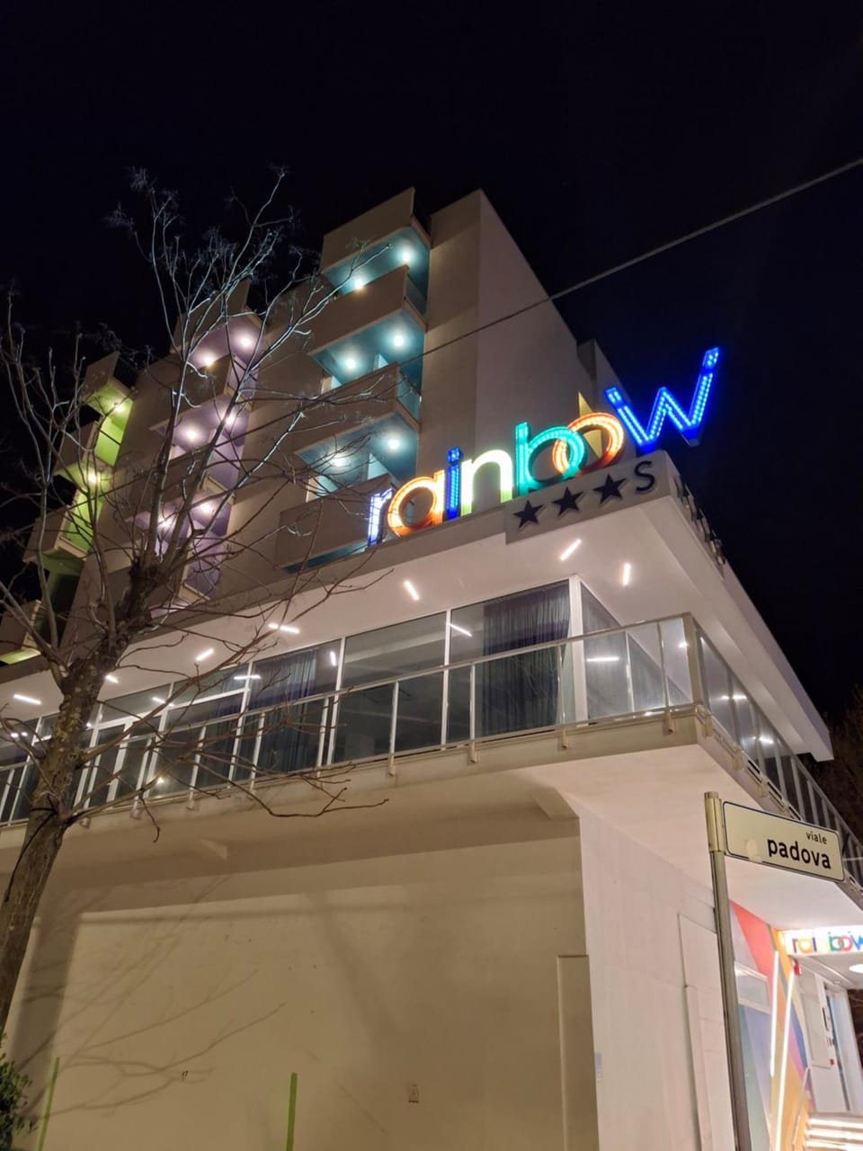 Property building, Night