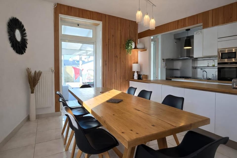 Maison et Dependance 13 pers - Wifi Parking House in Quiberon