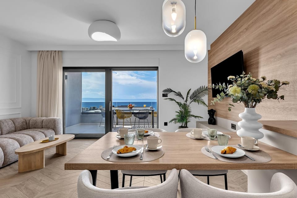 Azure Horizon Penthouse Apartment in Makarska