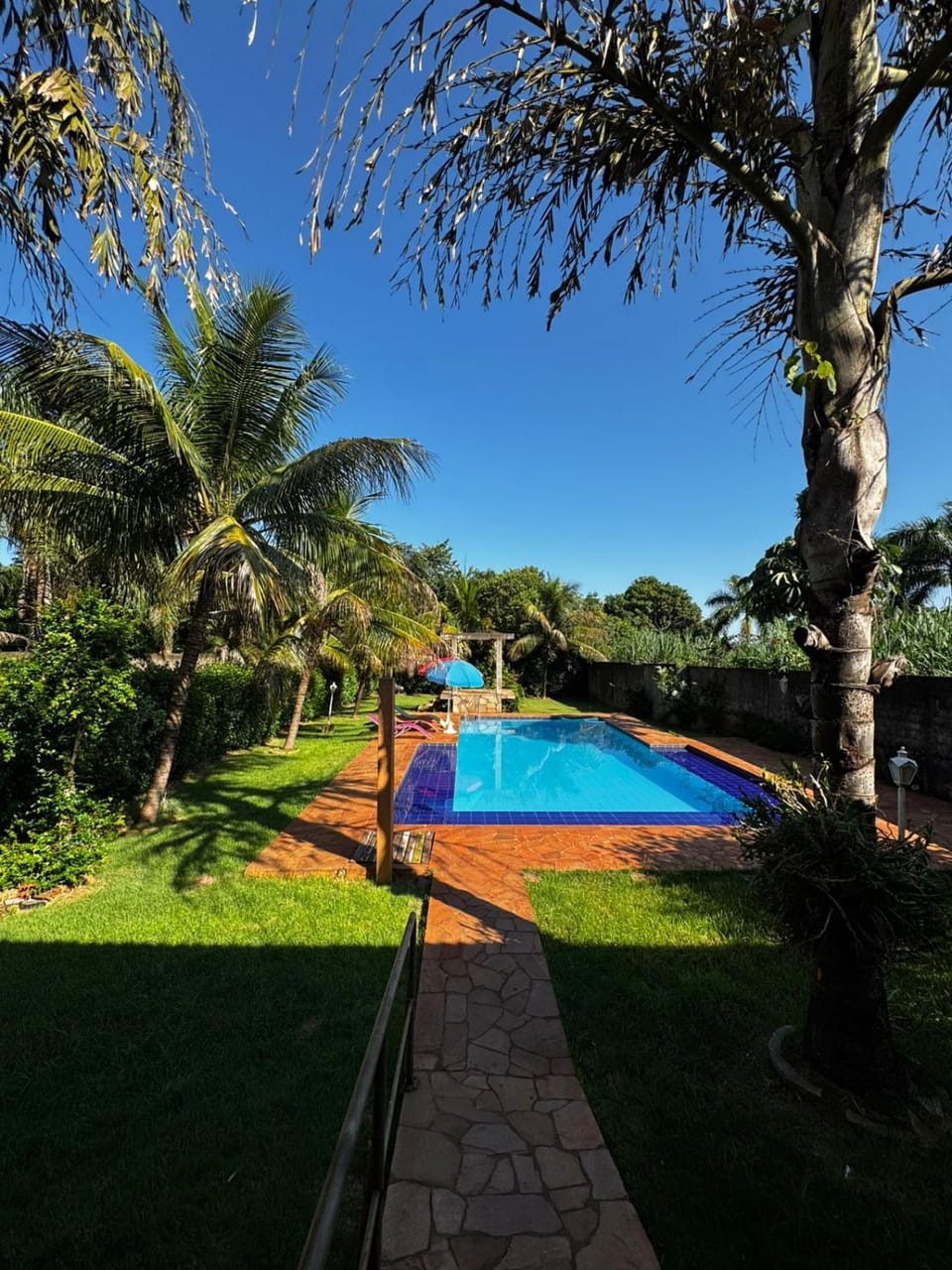 Natural landscape, Garden view, Pool view, Swimming pool
