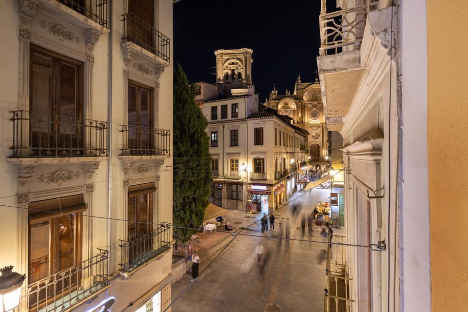 Property building, Night, Neighbourhood, City view, Landmark view, Street view, Location