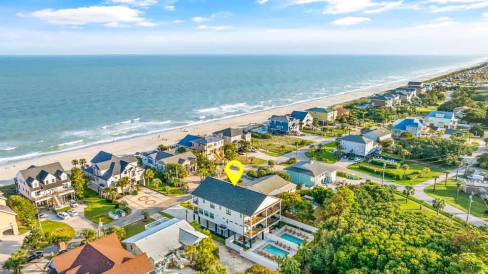 Casa Blanca Sol Luxe Sea View House w Pool House in South Carolina