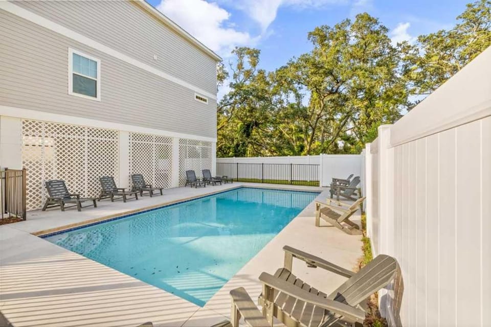 Azure Wake Pet Friendly Beach House with Pool House in Myrtle Beach