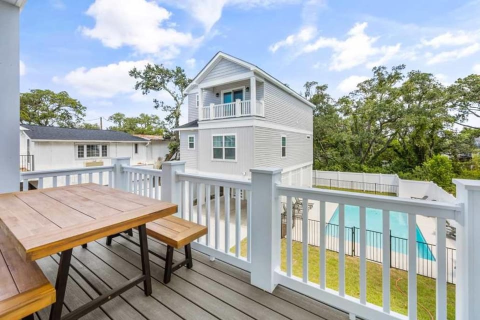 Azure Wake Pet Friendly Beach House with Pool House in Myrtle Beach