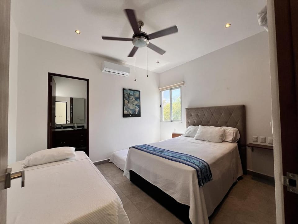 Cozy House with Private Pool 2BD 3BR House in State of Quintana Roo