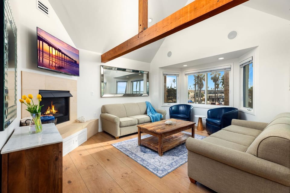 The Famous Big Blue Compound House in Ocean Beach