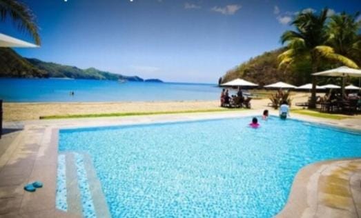 Beach, Pool view