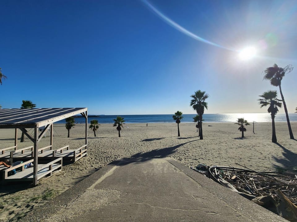 Nearby landmark, Beach