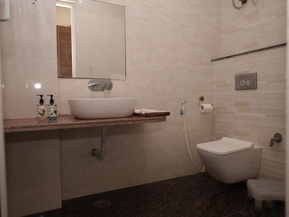 Shower, Toilet, Bathroom, City view