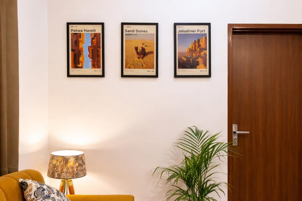 Jaisalmer Suite Cozy 1BHK with Warm Touch Apartment in Jaipur
