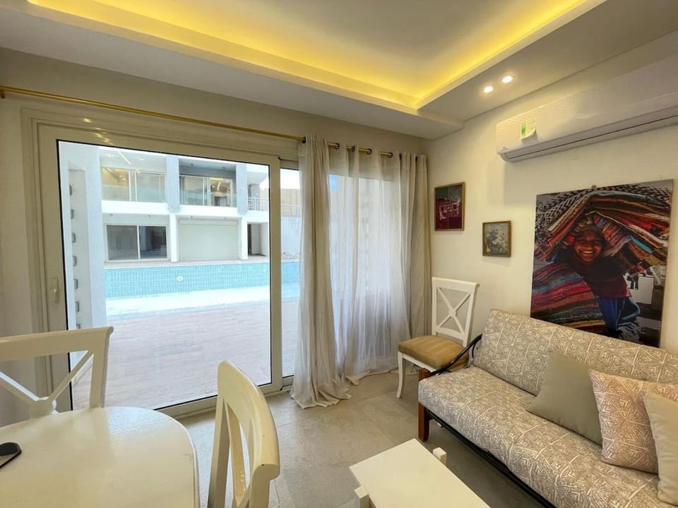 Modern 1BR Apt Pool View Maraya El Gouna Apartment in Hurghada