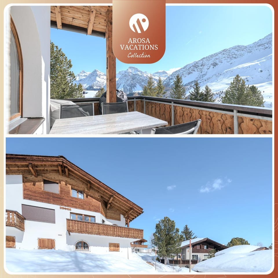 Property building, Day, Property logo or sign, Natural landscape, Winter, Mountain view