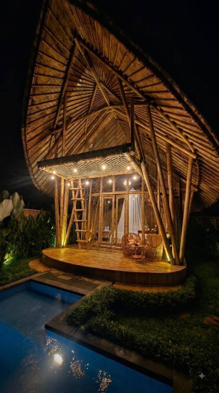 Bamboo Garden Villa Sidemen - Private Pool & Nature View Villa in Selat