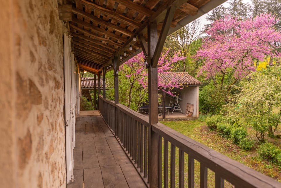 Spring, Day, Garden, View (from property/room), Balcony/Terrace, Garden view