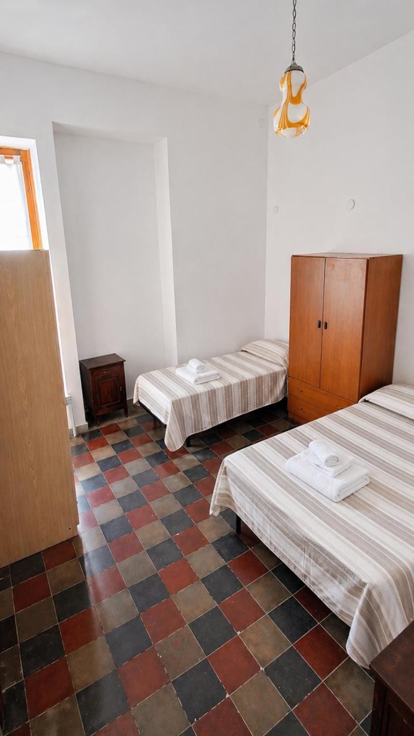 Bed, Photo of the whole room, Bedroom, towels, wardrobe