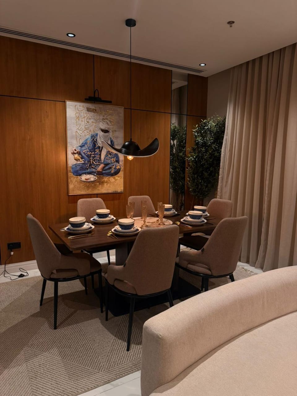 Dining area