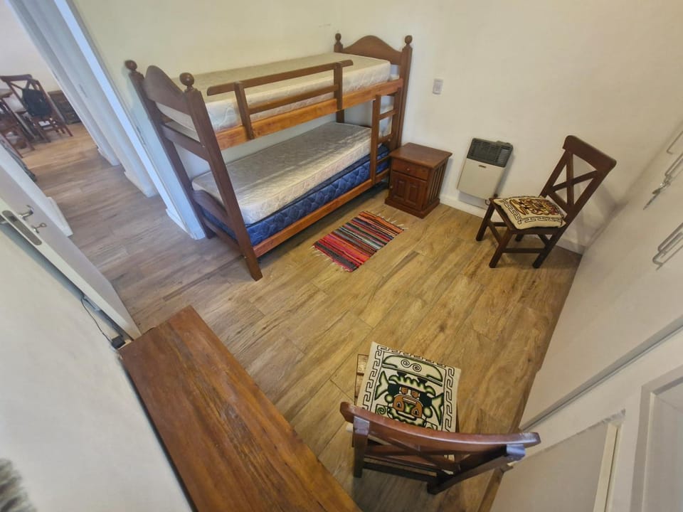 Photo of the whole room, bunk bed