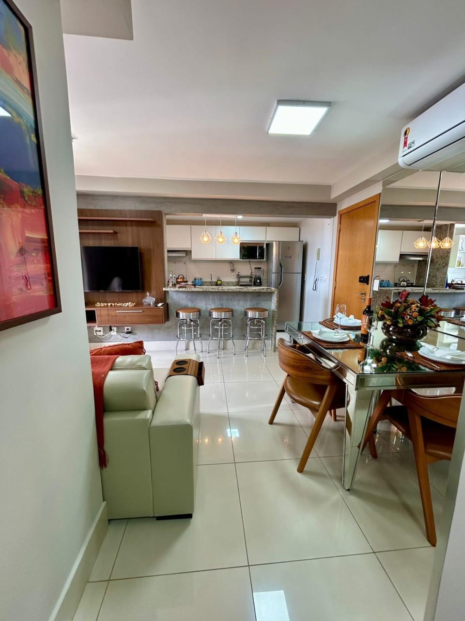 Apto Garcia 04 Harmonia ao lado shopping Pantanal Apartment in State of Mato Grosso, Brazil