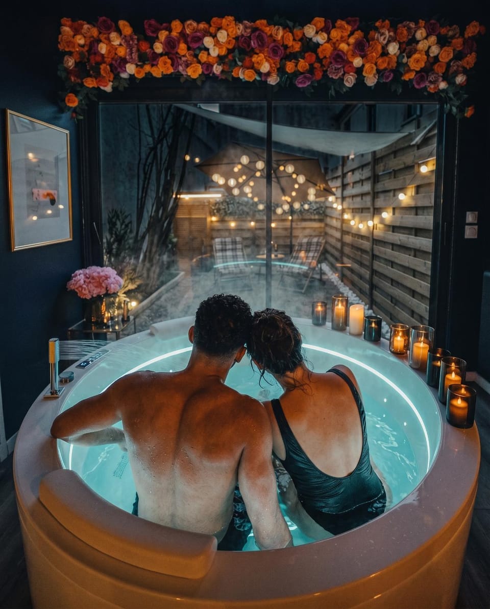 Hot Tub, Swimming pool, Location, Bath