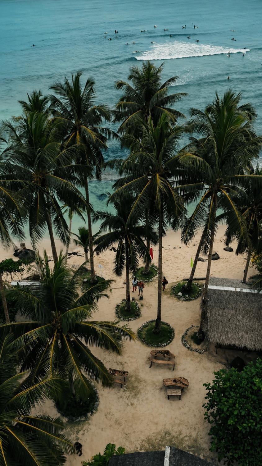Camp Olli Beach Villas Nature lodge in Siargao Island