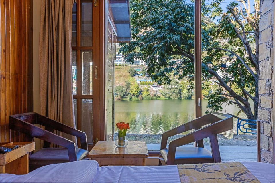 Patio, Spring, Day, Natural landscape, Lake view, River view