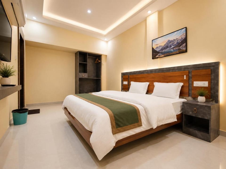 Bed, Bedroom