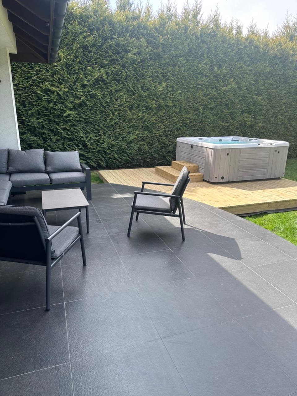 Seating area, Garden view