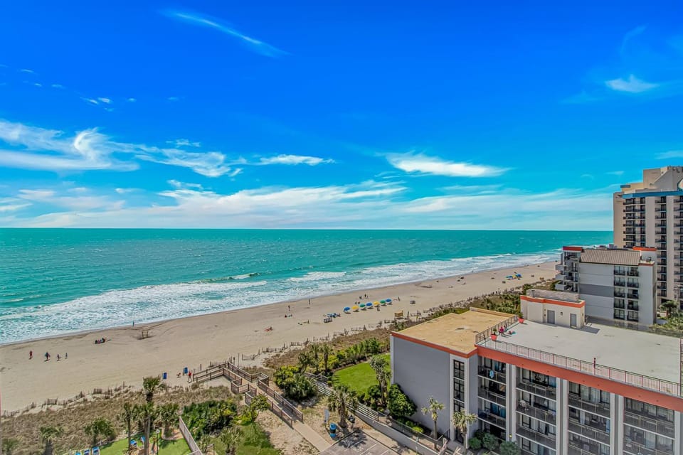 Gorgeous Oceanview Two BR! Two Condos! 1043 & 44 Sand Dunes House in Myrtle Beach