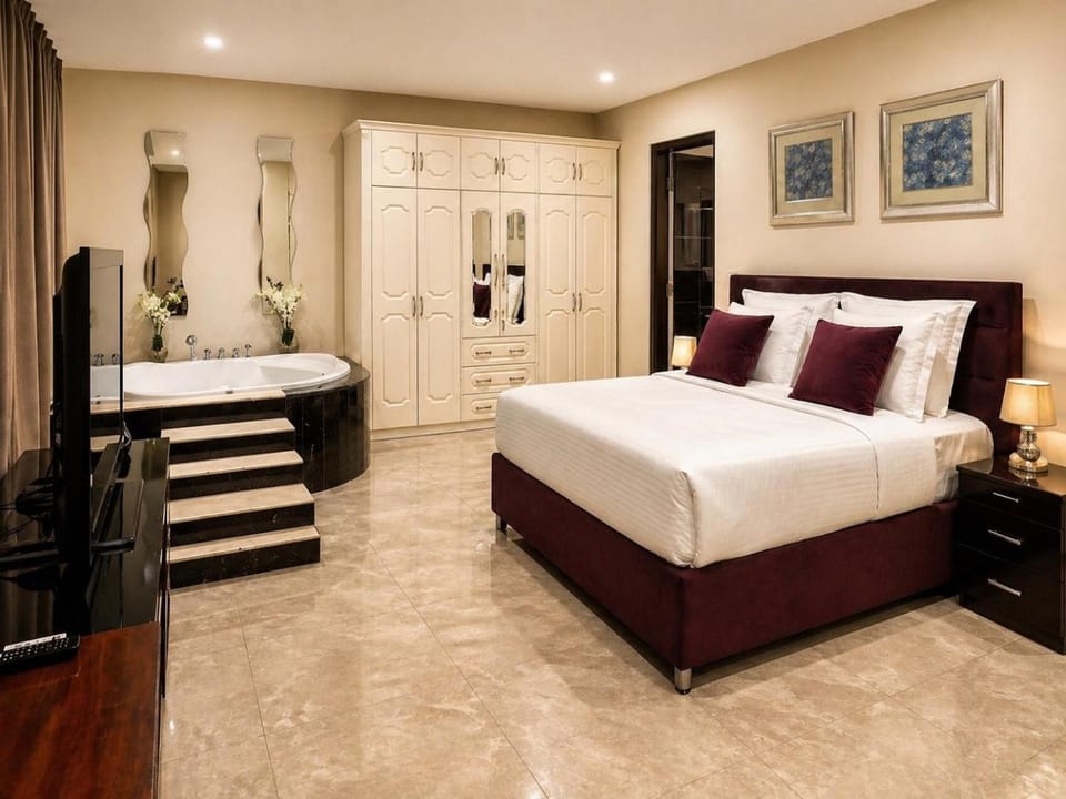 Bed, TV and multimedia, Photo of the whole room, Bedroom, wardrobe