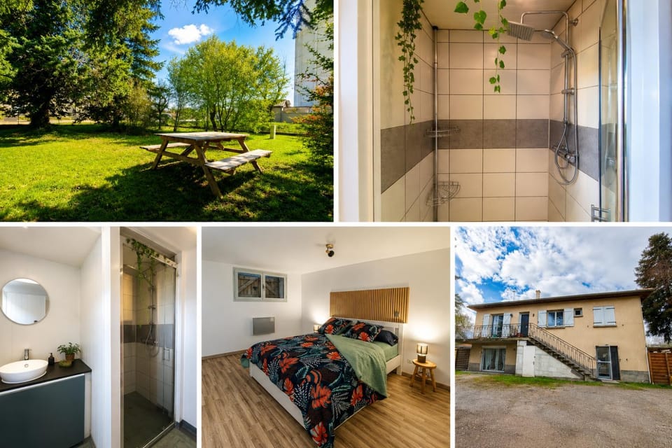 ''Le Nid du Forez'' appartement 2 chambres , parking gratuit ,terrasse privative Apartment in Auvergne-Rhône-Alpes