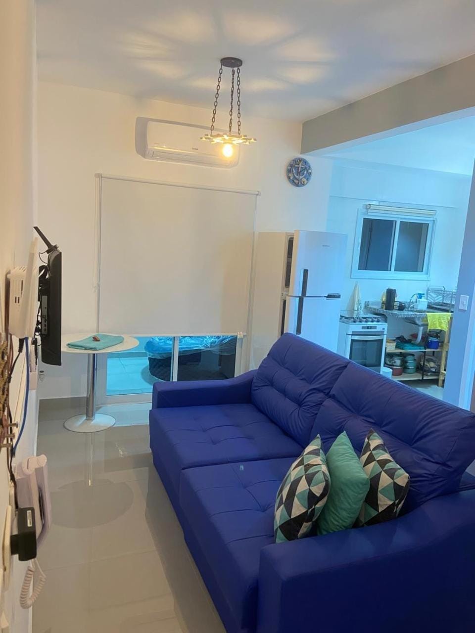 Vista Mar & piscina Apartment in State of São Paulo