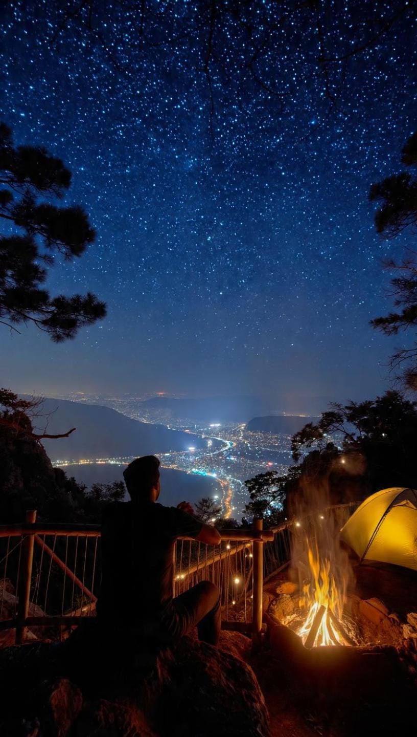 Eco-friendly camping, rawat camping stay bhadraj temple road Campground/ 
RV Resort in Uttarakhand