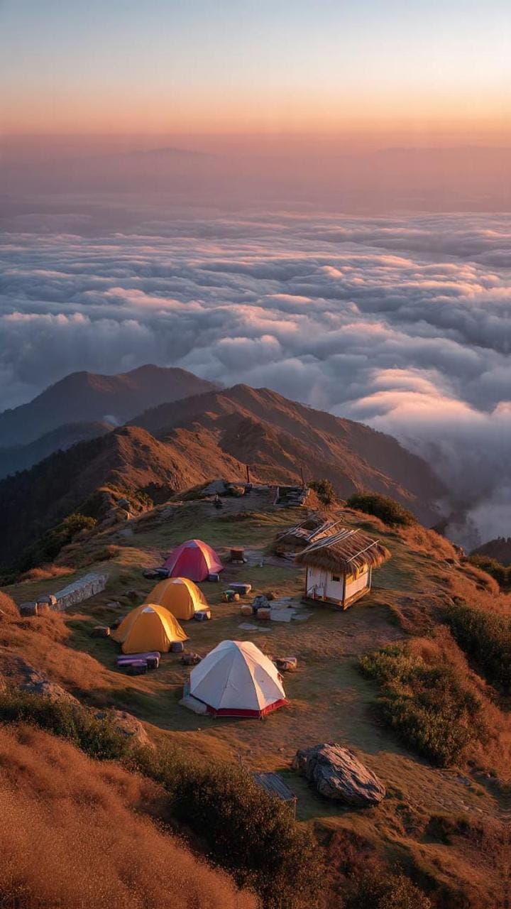 Eco-friendly camping, rawat camping stay bhadraj temple road Campground/ 
RV Resort in Uttarakhand