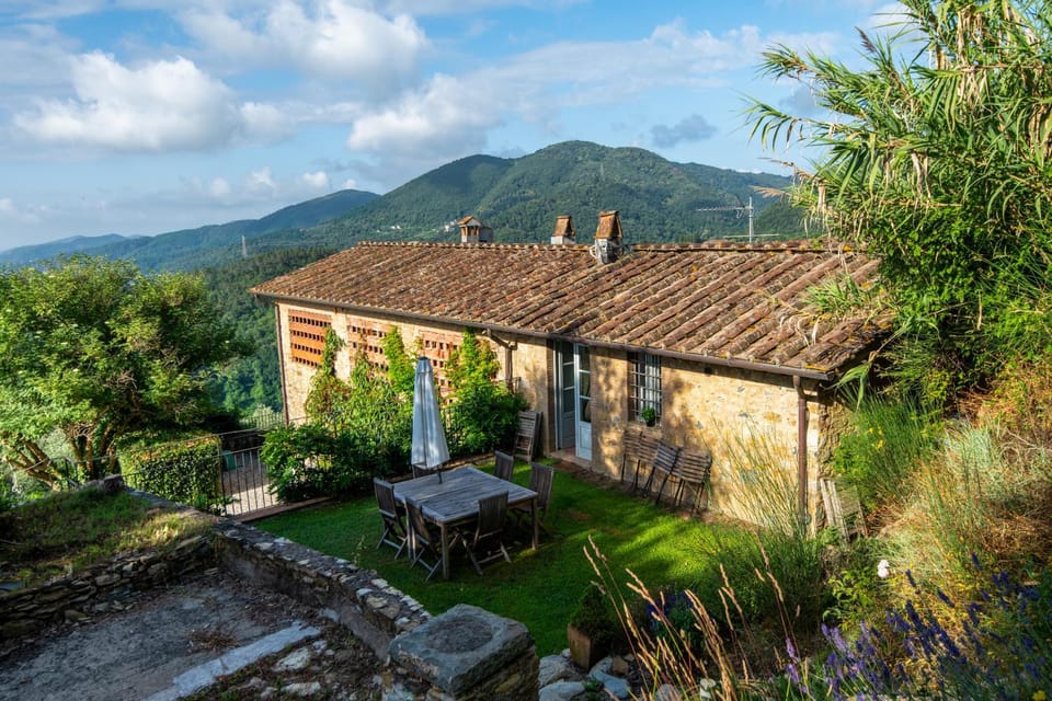 Property building, Garden, View (from property/room), Landmark view, Mountain view