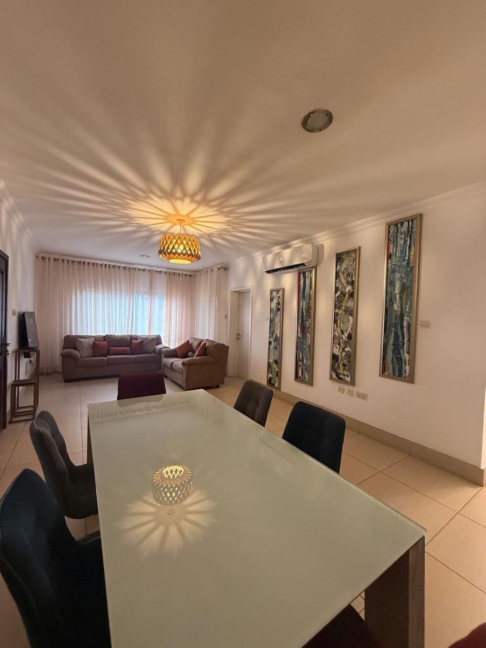 Secure 2-Bedroom Apartment with Study Apartment in Accra