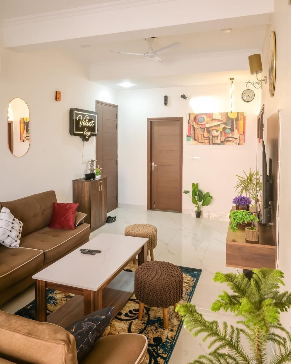 Velvet keys Premium 2BHK Near Airport and Malviya Nagar Apartment in Jaipur