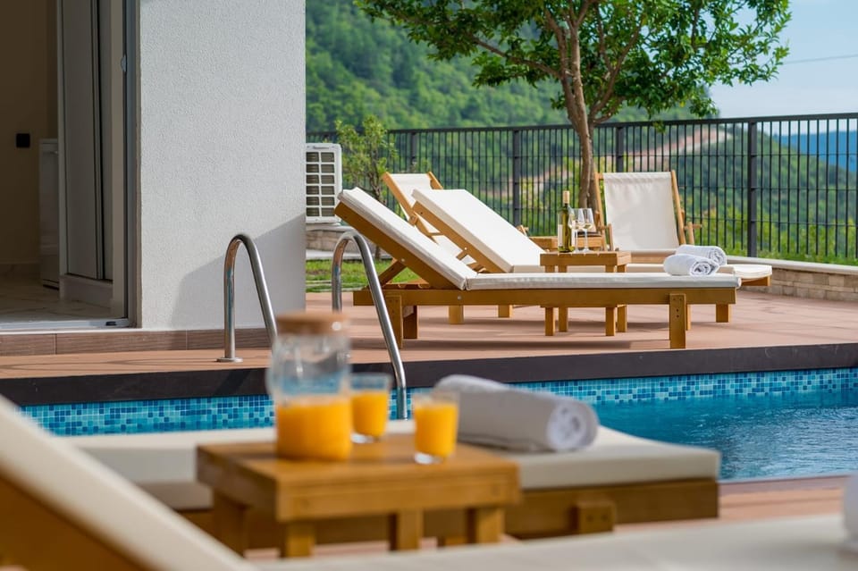 Luxury Villa Kotor Montenegro - Sea View, Pool and Sauna Villa in Kotor Municipality