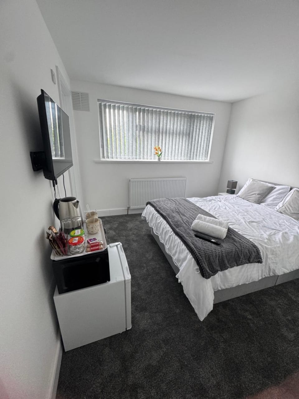 Bed, TV and multimedia, Coffee/tea facilities, Photo of the whole room, Bedroom
