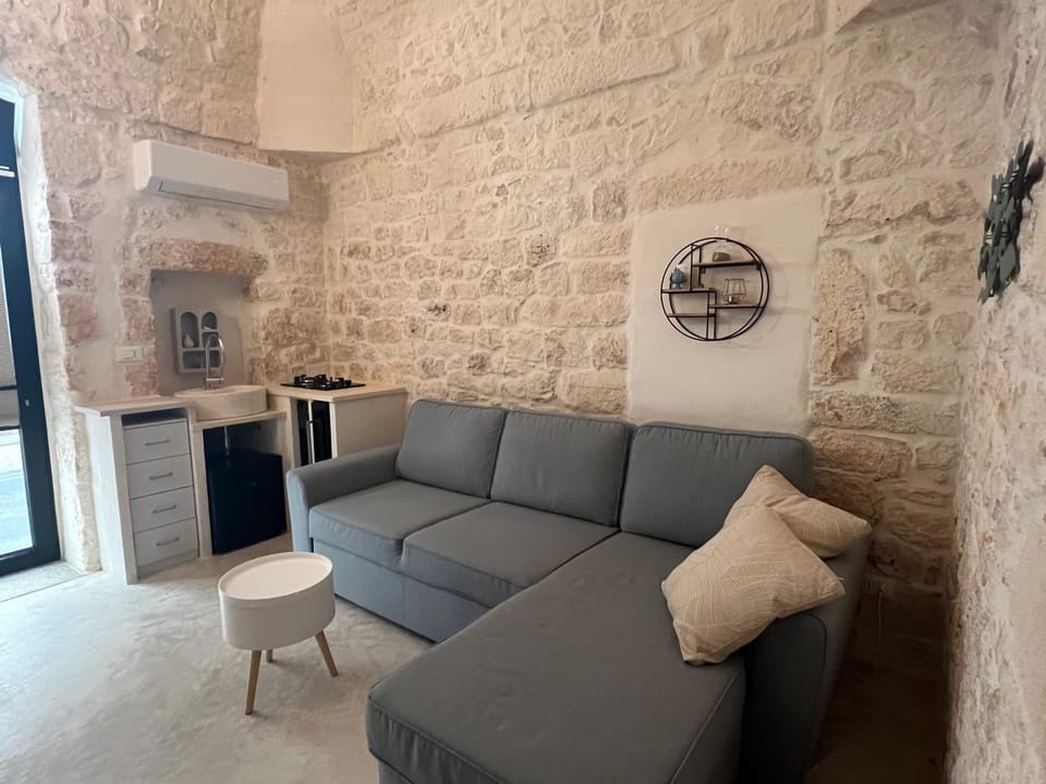 Kitchen or kitchenette, Living room, minibar, air conditioner