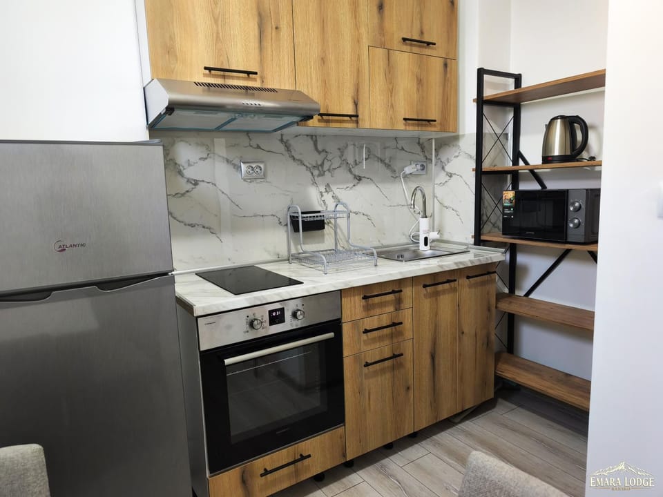 Kitchen or kitchenette, kitchen