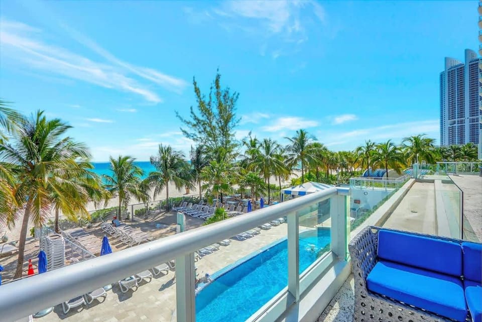 Marenas Resort Beachfront Condo with Direct Access House in Sunny Isles Beach