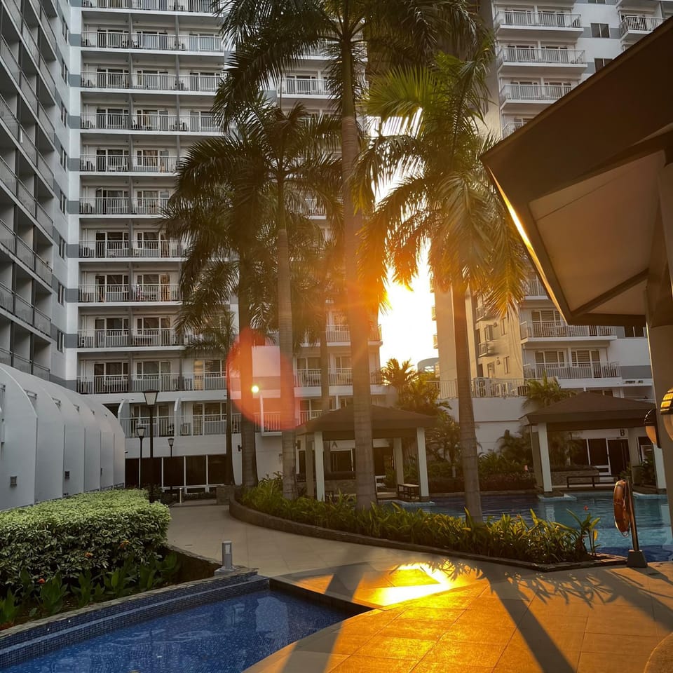 Property building, Pool view, Swimming pool