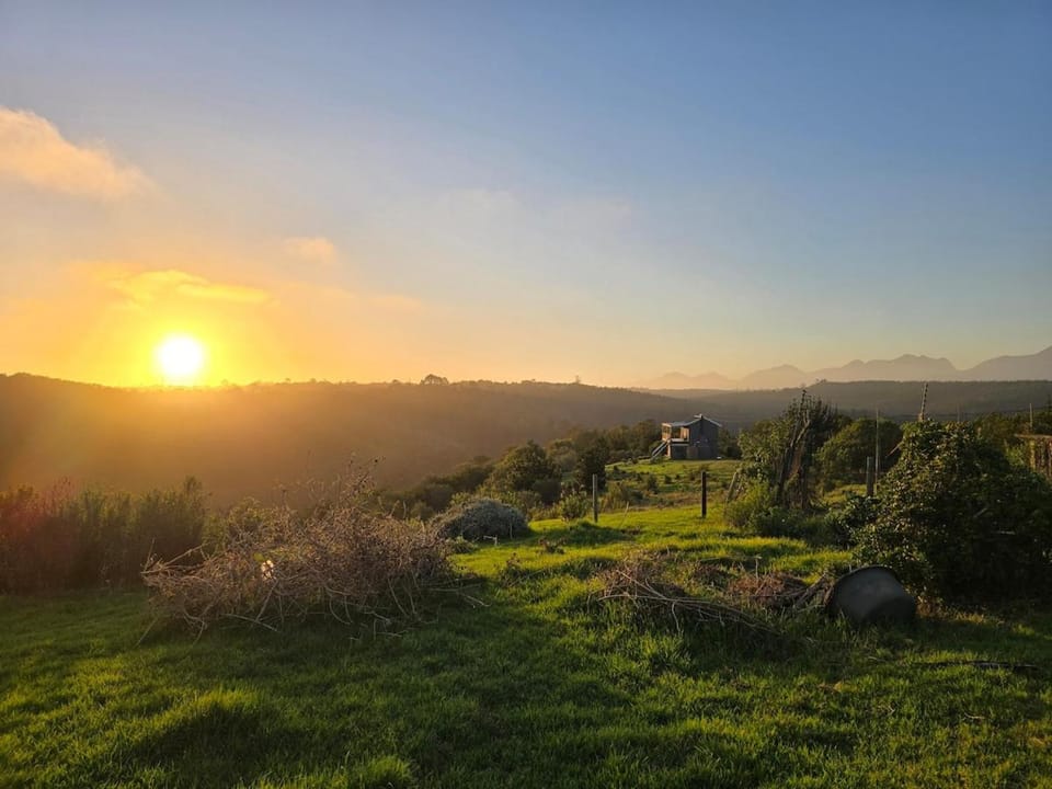 Mountain view, Sunset