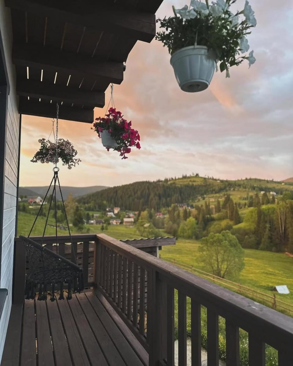 Natural landscape, Balcony/Terrace, Mountain view