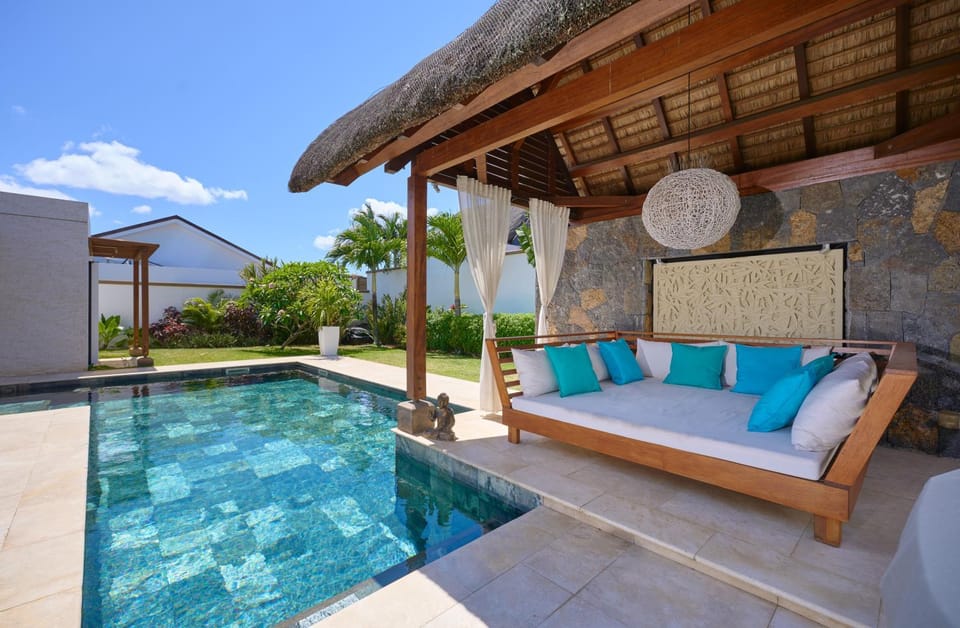 Patio, Natural landscape, Pool view, Swimming pool