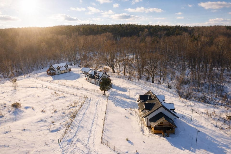 Off site, Day, Bird's eye view, Winter, Garden, Seasons, Time of day, Location, Sunset