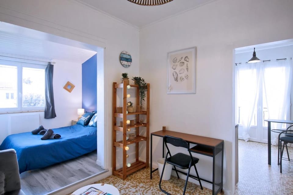 Le Nautilus - Cocon marin près de Bordeaux Apartment in Mérignac