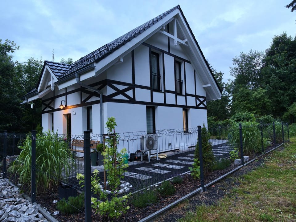 Property building, Garden view