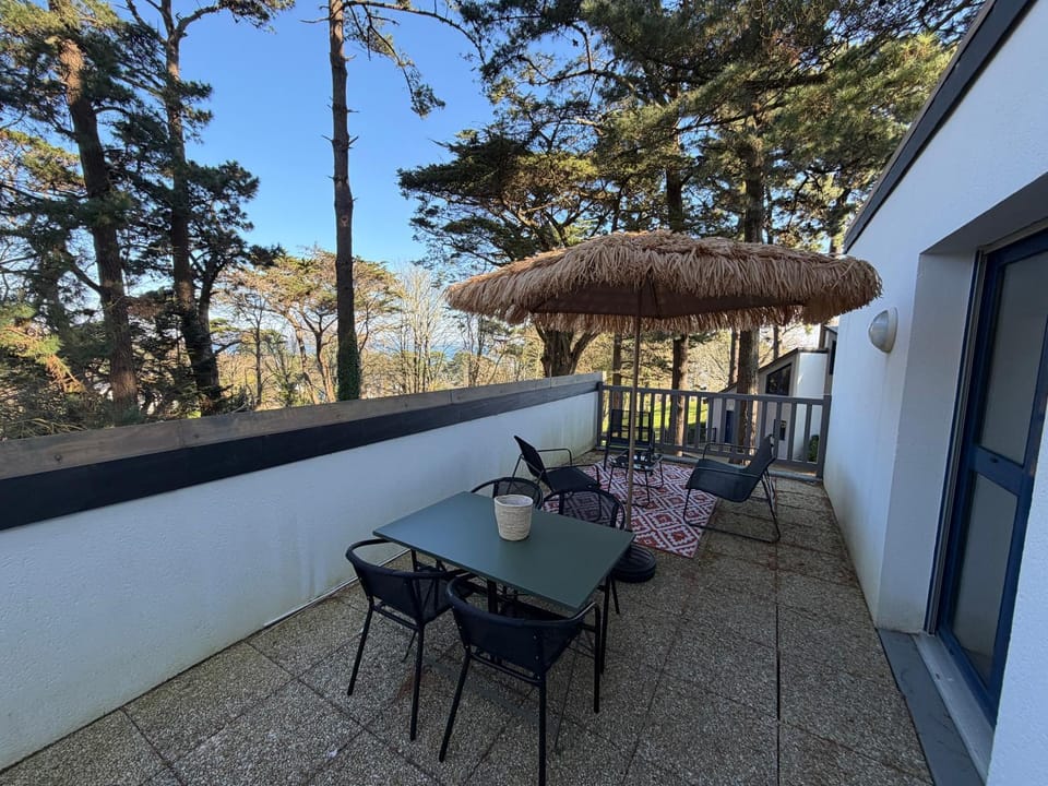 Balcony/Terrace, Garden view, Sea view