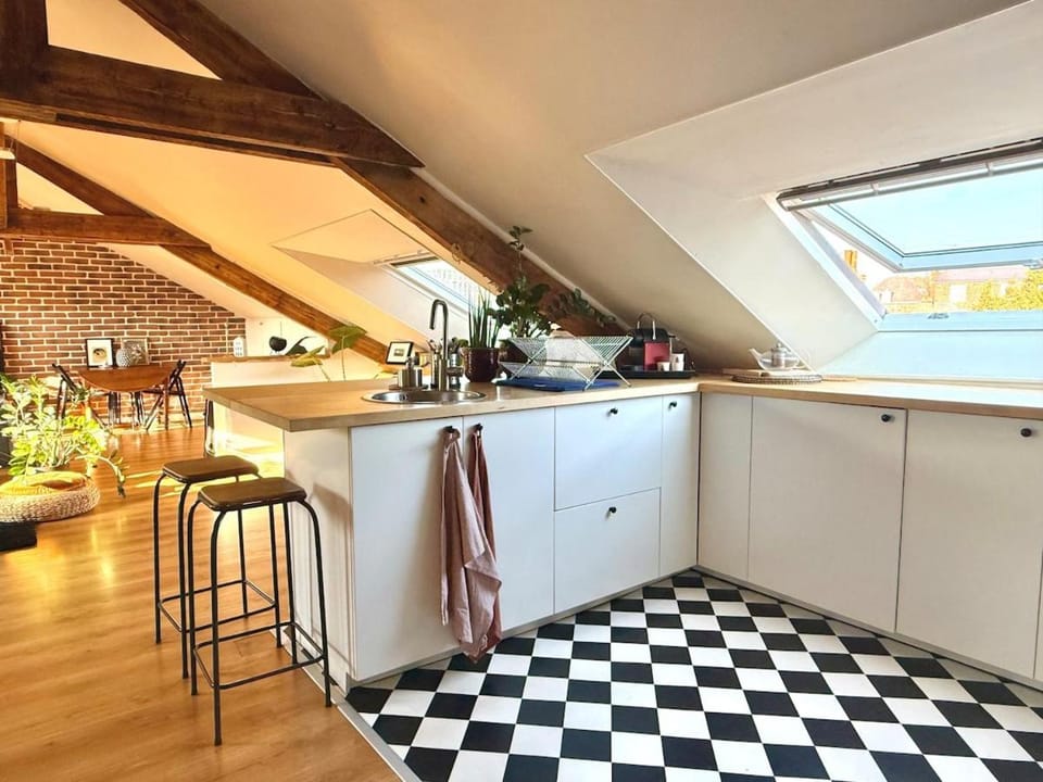Charmant Duplex proche de la gare et du centre ville Rennes Apartment in Rennes